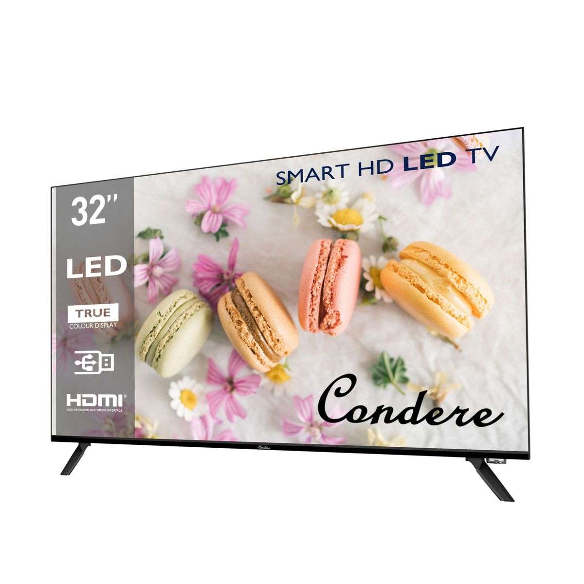 Condere - 32'' Frameless HD LED Smart TV