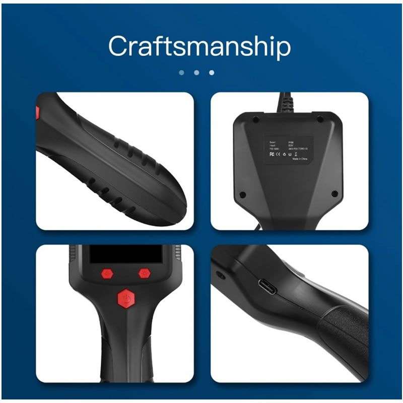 Endoscope Camera with 5m cable camera Handheld IPS Screen