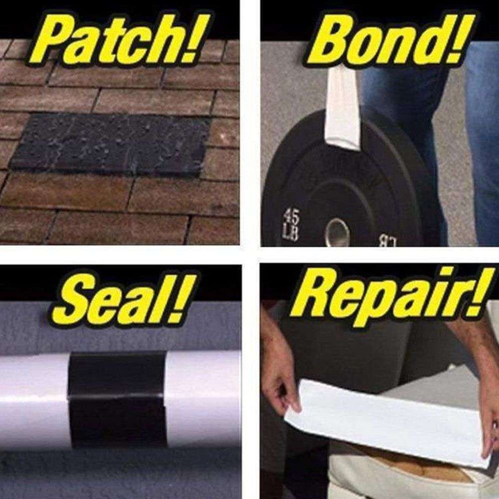 Flex Tape Strong Rubberized Waterproof Tape for Quick & Instant Seals