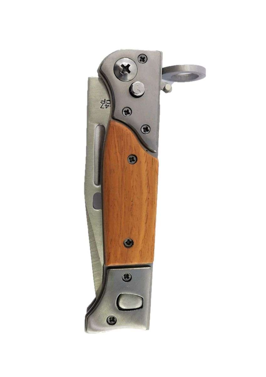 Button Opening Folding Pocket Knife CCCP AK47 AK-47