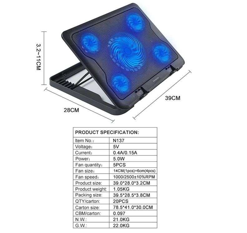 Notebook Cooling Pad