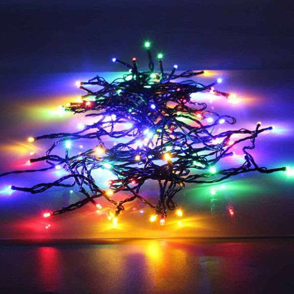 1 Pack String Lights Fairy Lights Solar 10m-100 LED Bulbs Christmas Lights
