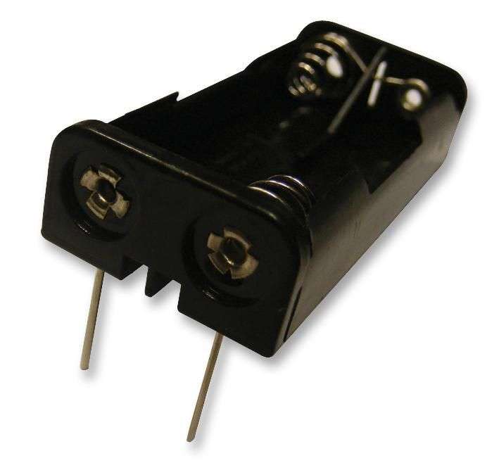 Keystone (2468) Battery Holder, AAA x 2, Through Hole