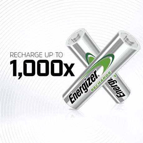 Energizer - Recharge Power Plus NiMH AAA 700mAh Battery Card 4 - Energizer - Recharge Power Plus ...