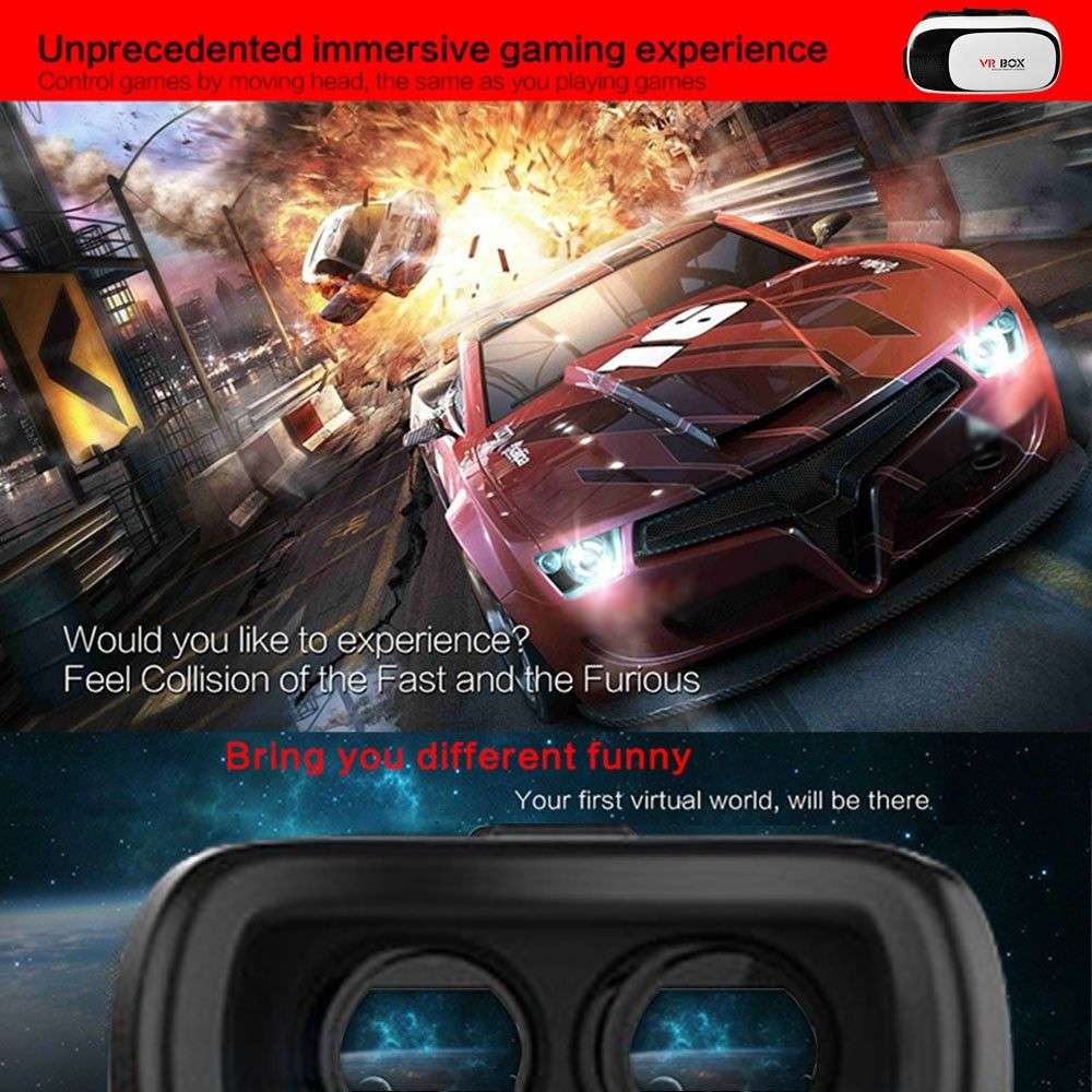 VR Headset for Phone with Controller Smart Glasses