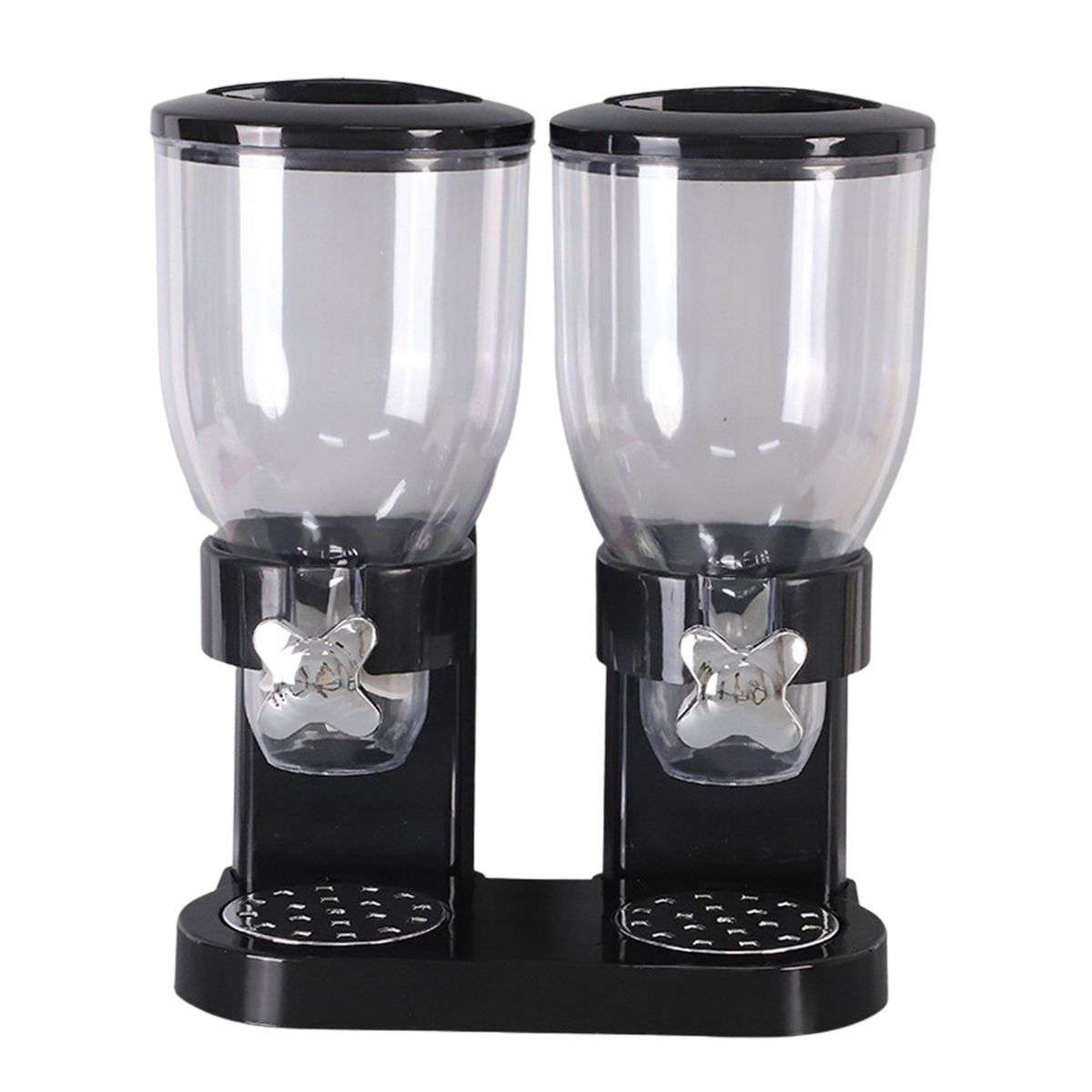 Double Cereal Dry Food Dispenser