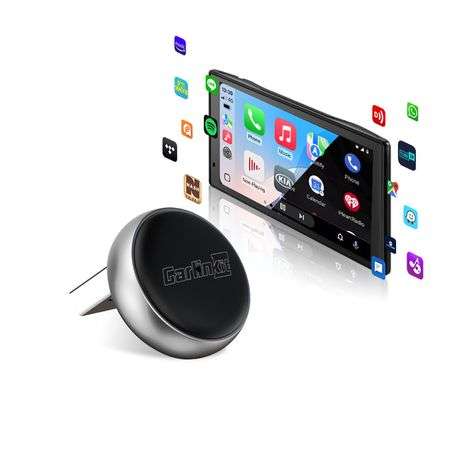 Dual-Mode Wireless CarPlay and Android Auto Connectivity Adapter - Mini