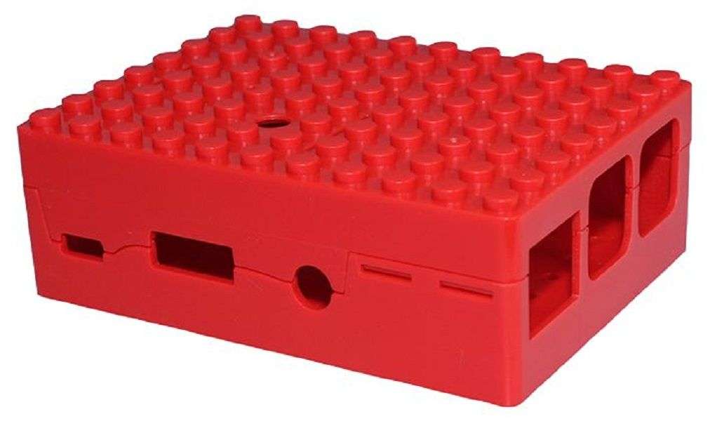Multicomp Pro (CBPIBLOX-RED.) Dev Board Enclosure, ABS, Red