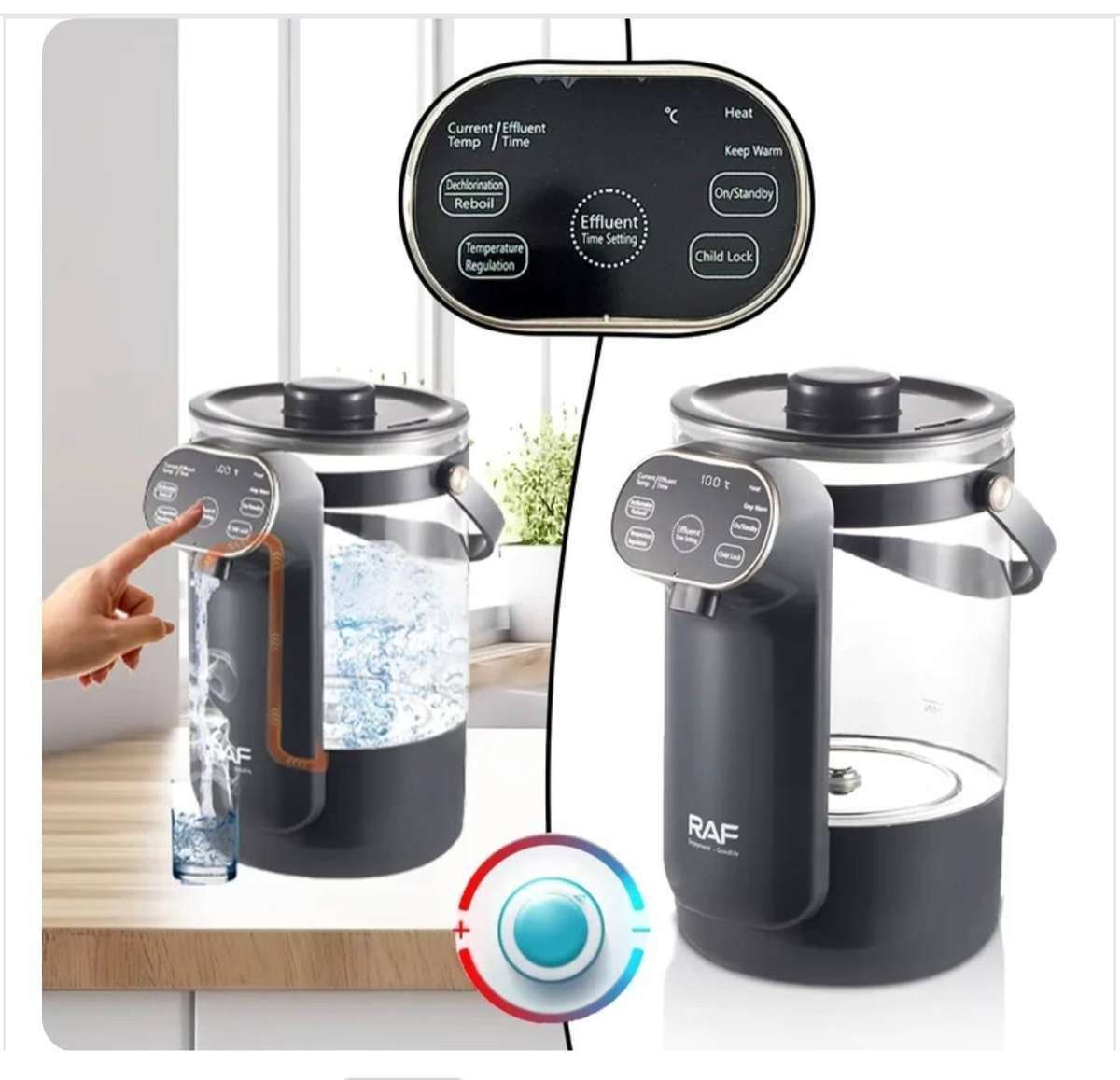 RAF Smart Electric Kettle 3.5l R.7560