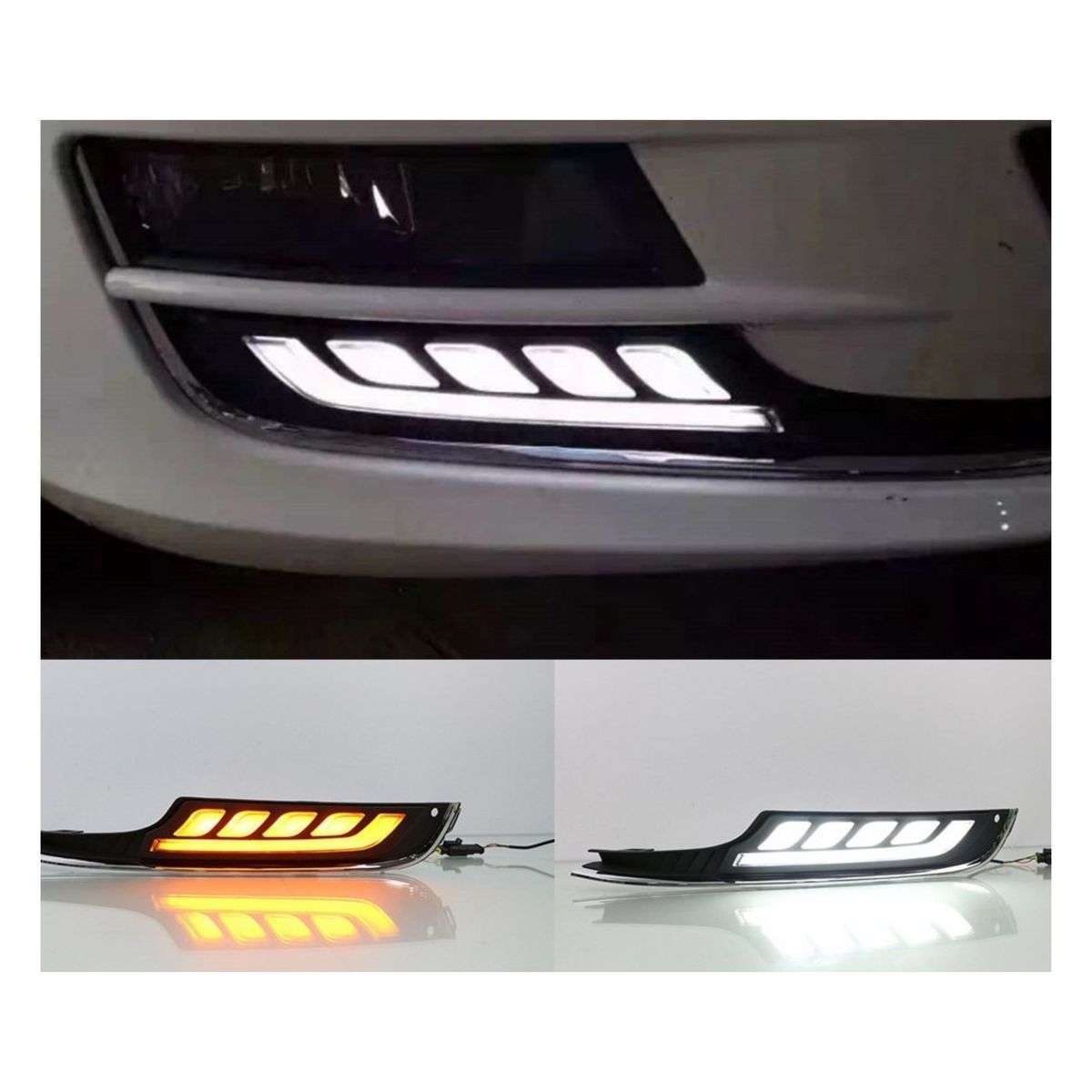 Auto Gear VW Golf7 2013-2017 Daytime Running Lights and Signal Light Set