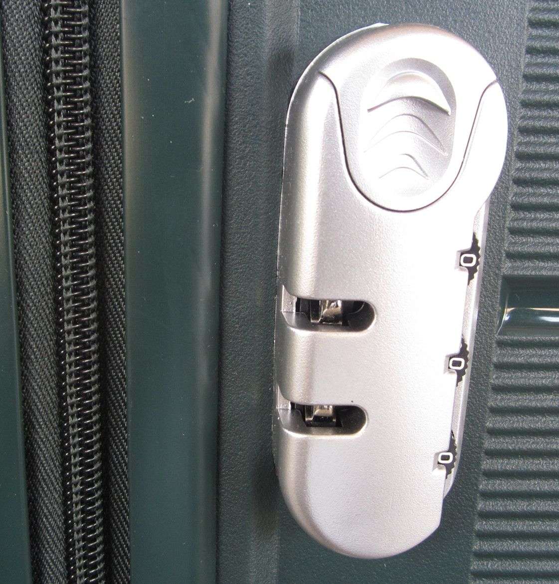 Mooistar Travel Luggage 3 Piece Suitcases Spinner - Dark Green