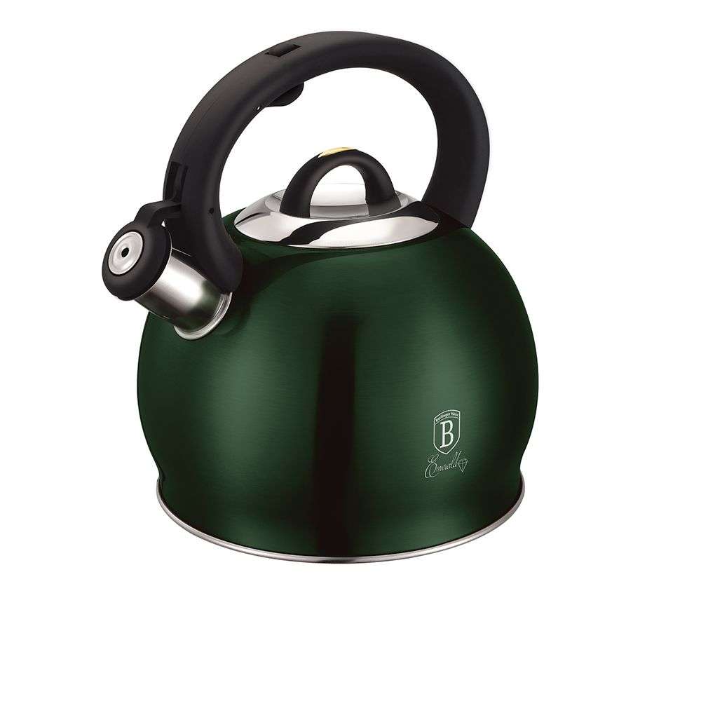 BERLINGER HAUS 3L STAINLESS STEEL WHISTLING KETTLE - EMERALD(REFURBISHED)