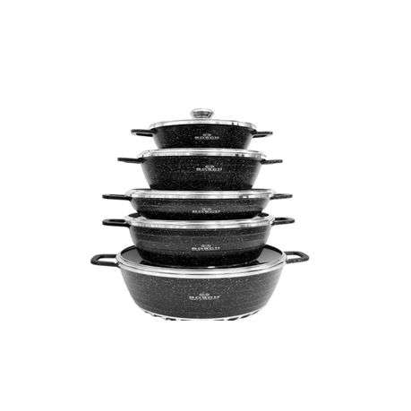 10 Piece Bosch Non-Stick Pot Set - Gold