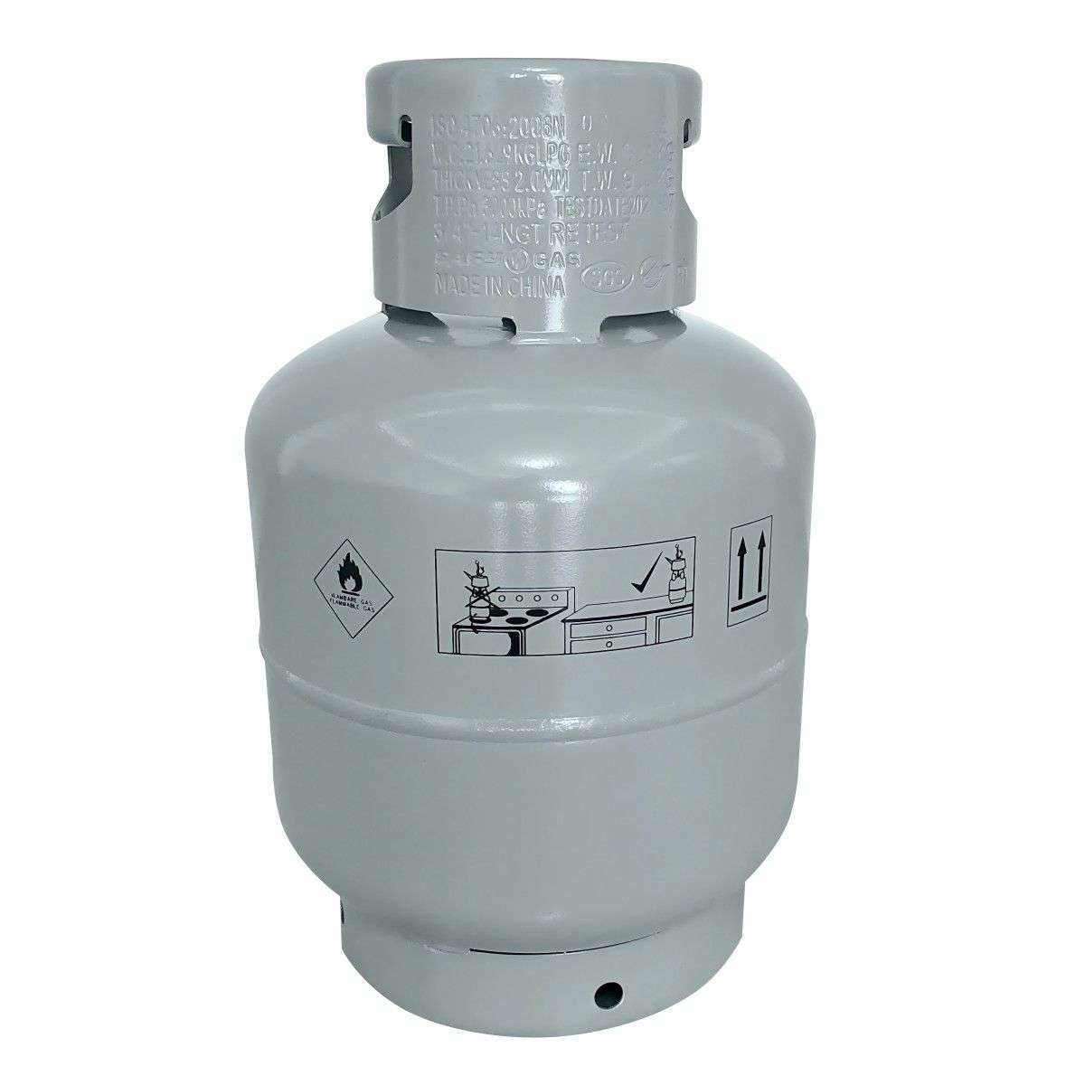 9kg Steel Gas Cylinder