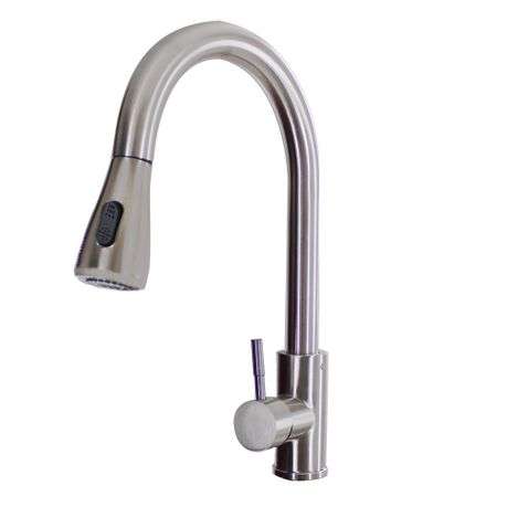Kitchen Tap Mixer with Self-Retracting Pullout Faucet 6830 R