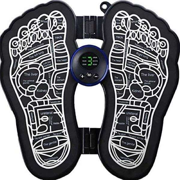 EMS Leg Reshaping Foot Massager Remote Control, Circulation Massage