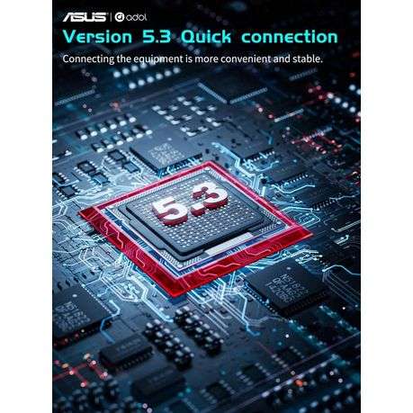 ASUS Adol - Wireless Touch Control Earbuds With Sound Isolation - Black