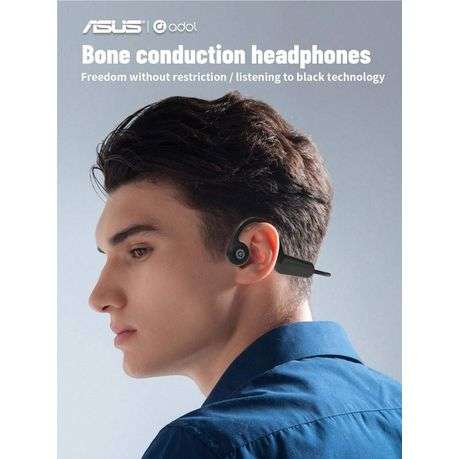ASUS Adol - IPX8 Waterproof Wireless Bone Conduction Sports Headset - Green