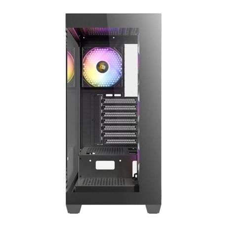 Antec - CX300 ARGB ATX Gaming Chassis - Black - Antec - CX300 ARGB ATX Gaming Chassis - Black