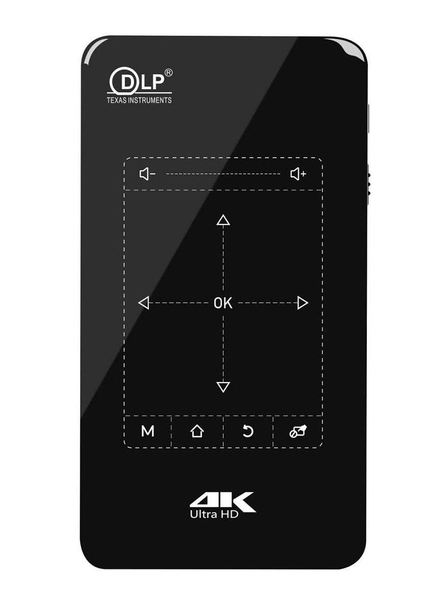 Portable Touch Control HD Mini Projector