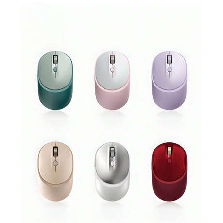 Wireless 1600 DPI Ultra Fast Mouse With Silent Click Operation - Makeup Red