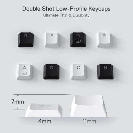 Redragon - K632 Horus Mini 60% RGB Wired Gaming Keyboard  White - Redragon - K632 Horus Mini 6...