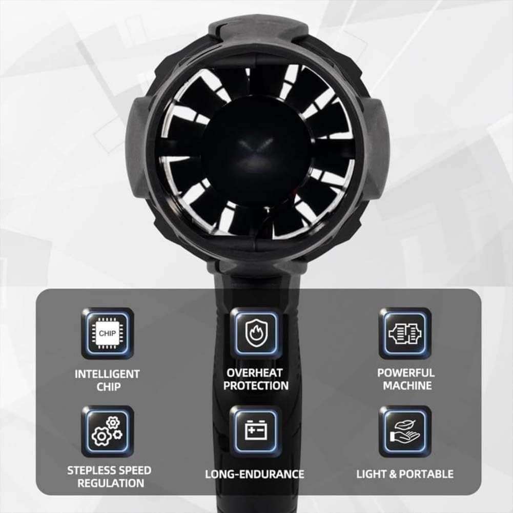 48V High Power Handheld Cordless Air Gun Blow Dryer