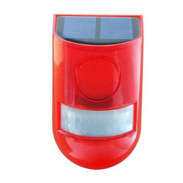 Solar Sensor Alarm Light
