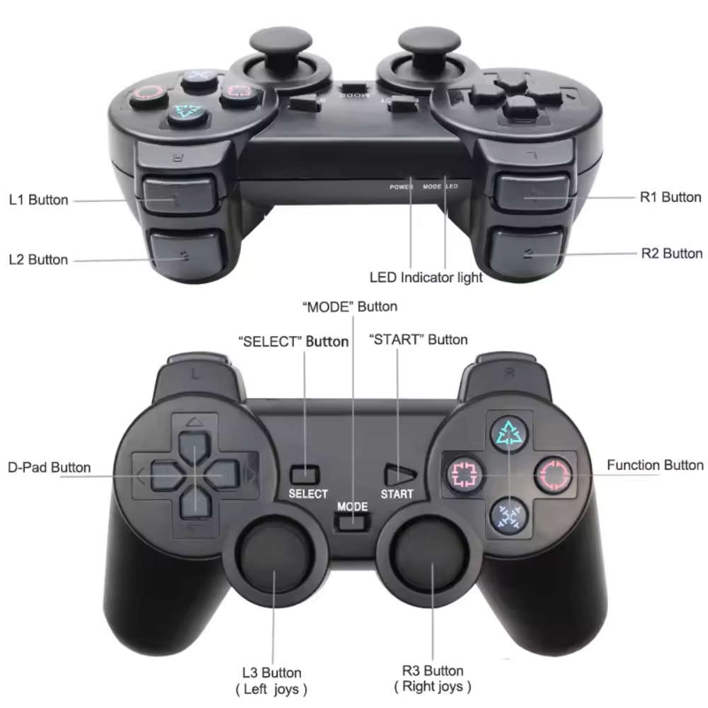 PlayStation Generic Controller - PlayStation 2 Wireless Controller - Open Box