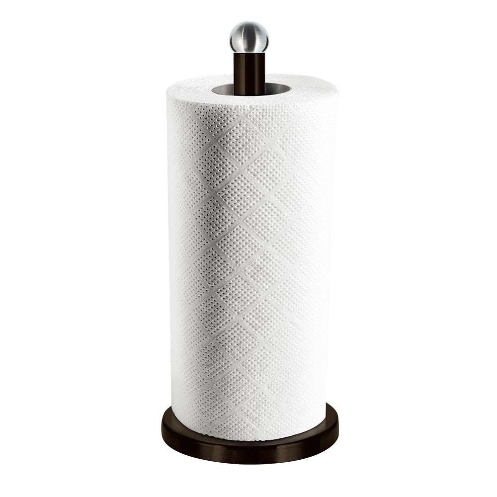 Berlinger Haus - 34 cm Premium Kitchen Roll Holder - Black Rose Edition (DISPLAY MODEL)