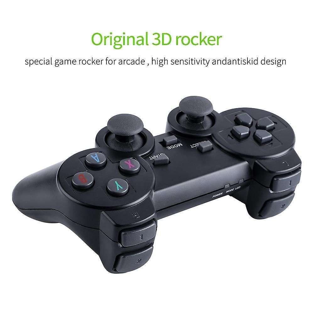 4K Ultra HD Game Stick + 2 x Wireless Controllers Gamepad Set