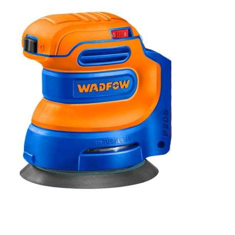 Wadfow - Cordless Brushless Random Orbit Sander (20V) - Tool Only - Wadfow - Cordless Brushless R...