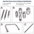 10-Piece Universal Valve Pilers Spring Compressor Kit