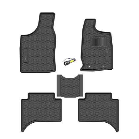 Custom Dna Nissan Np300 D-Cab 2.5D 2016 Floor Mat Set and Torch