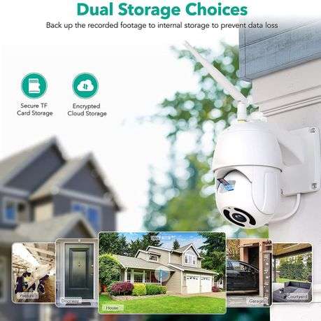 Smart Wifi Outdoor PTZ Camera