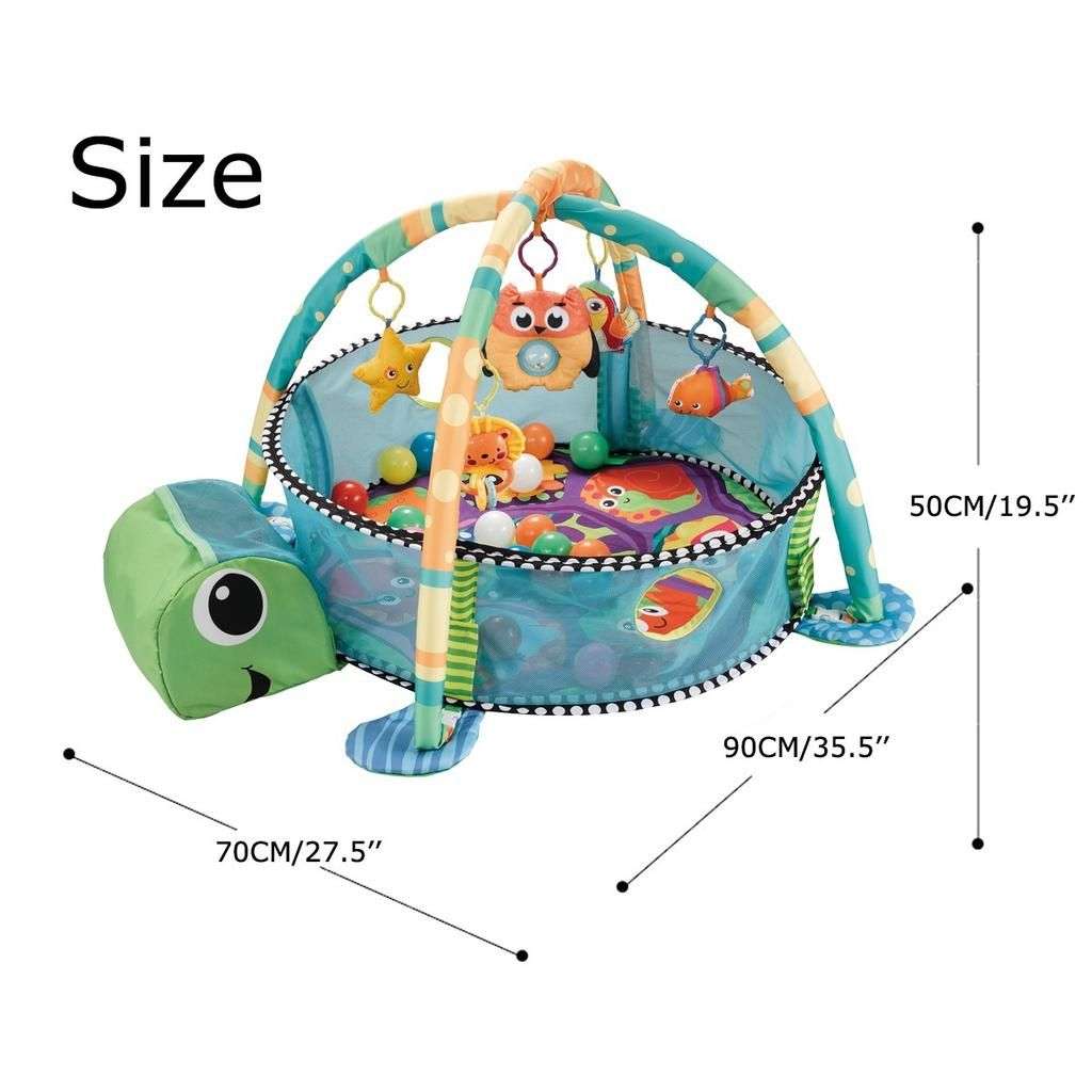 Infant Toddler Baby Play Set Activity Gym Playmat Floor Rug Kids Toy Carpet Mat Infant Toddle