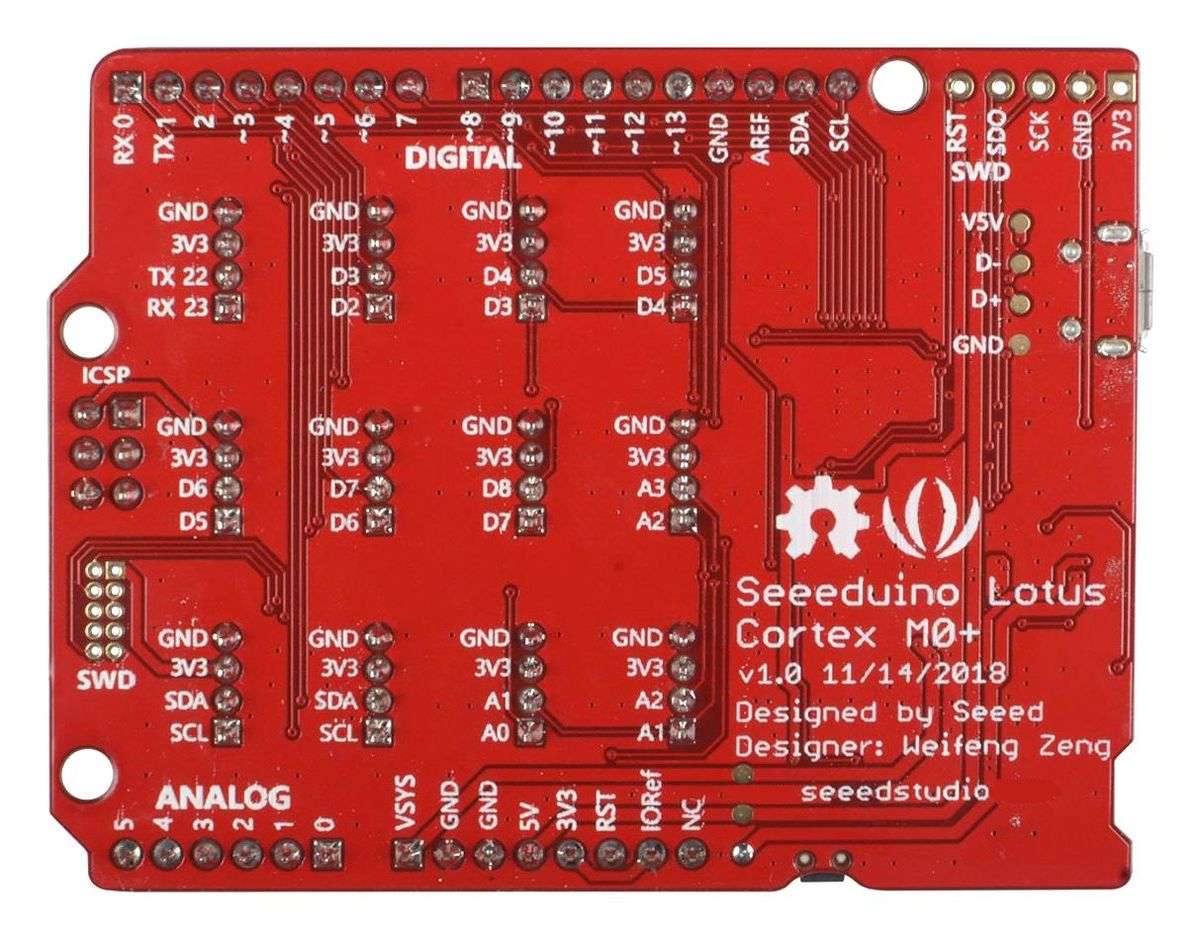 Seeed Studio (102010228) Development Board, ATSAMD21, 32bit