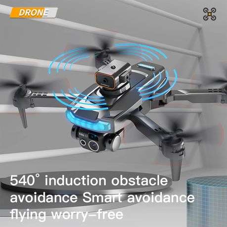 P15 - 4K HD Brushless Drone With Six Gyroscope Technology - Black