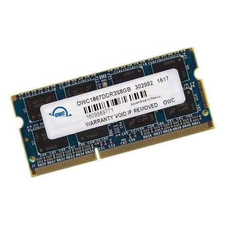 OWC - Mac 8GB DDR3 1867MHz SO-DIMM module - Blue - OWC - Mac 8GB DDR3 1867MHz SO-DIMM module - Blue