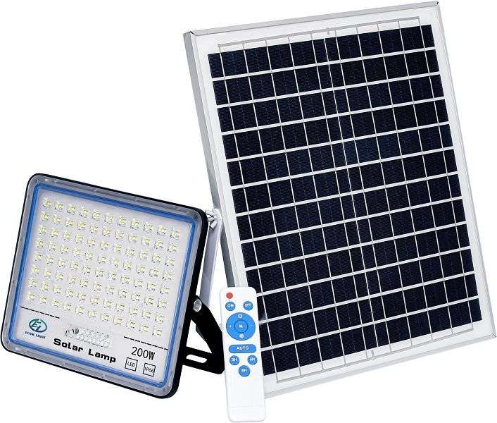 IP66 LED Flood Light Wall Light Solar 200W