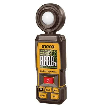 Ingco - Digital Light Luxmeter - Precision Light Measurement Tool - Ingco - Digital Light Luxmete...