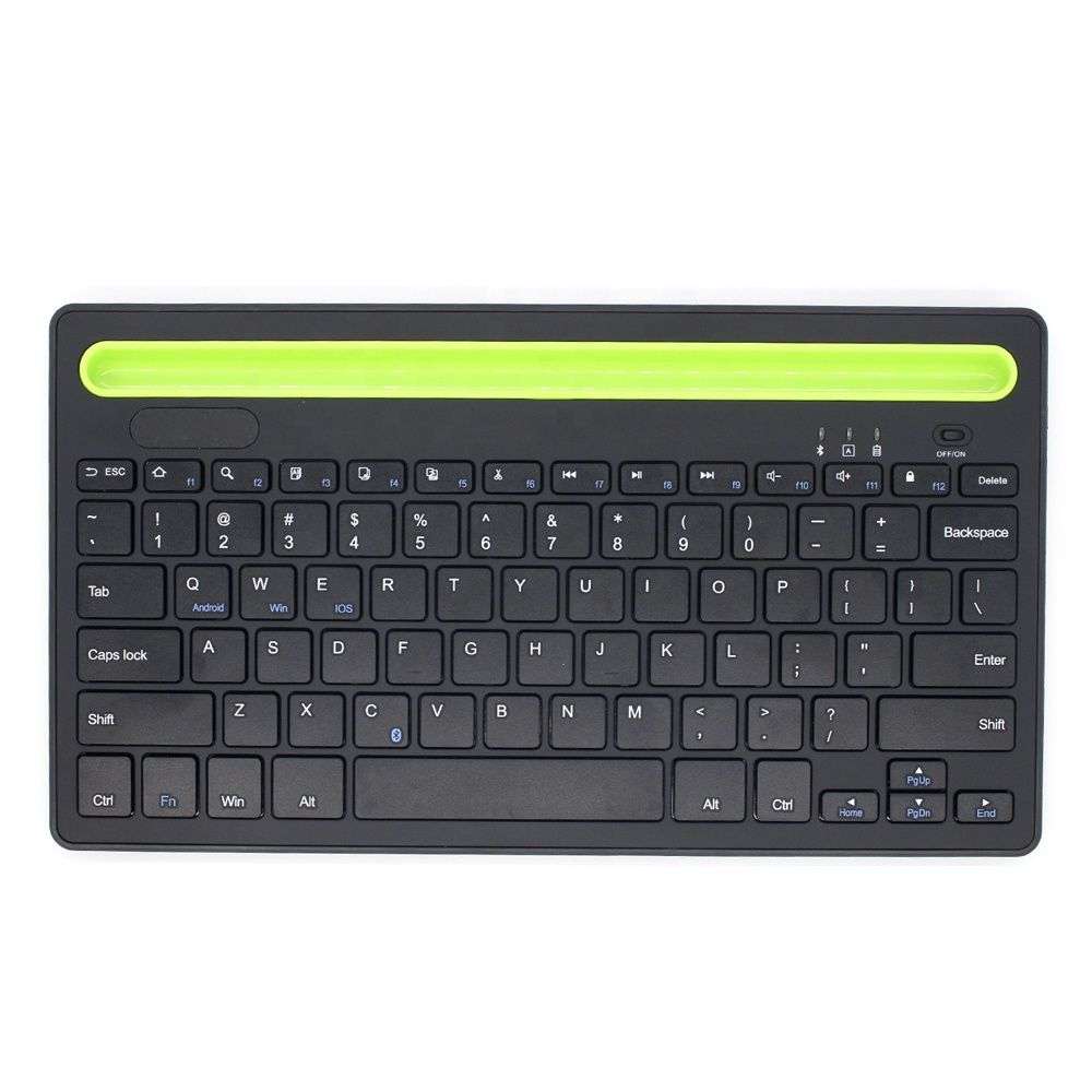 3 Channel Multi-device Wireless Bluetooth Keyboard for Smartphone/Tablet/PC - Switch between Channel