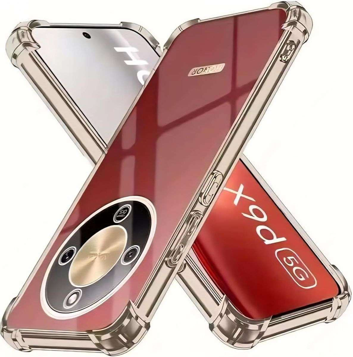 Shockproof Slim Transeparent Clear Cover Compatible With Honor X9D 5G