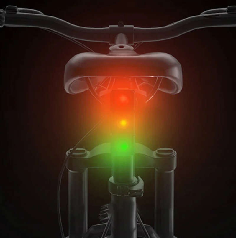 Usb Led Bicycle Tail Light Robot Style