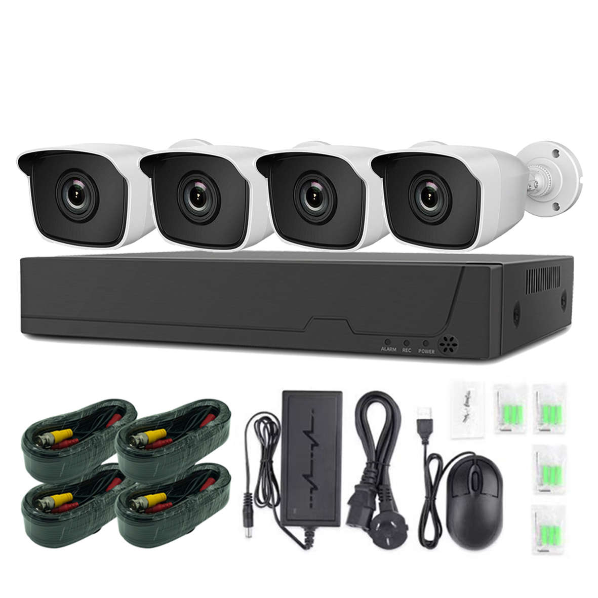 4CH CCTV CAMERA KIT CCTV - Full Kit Perfect Security