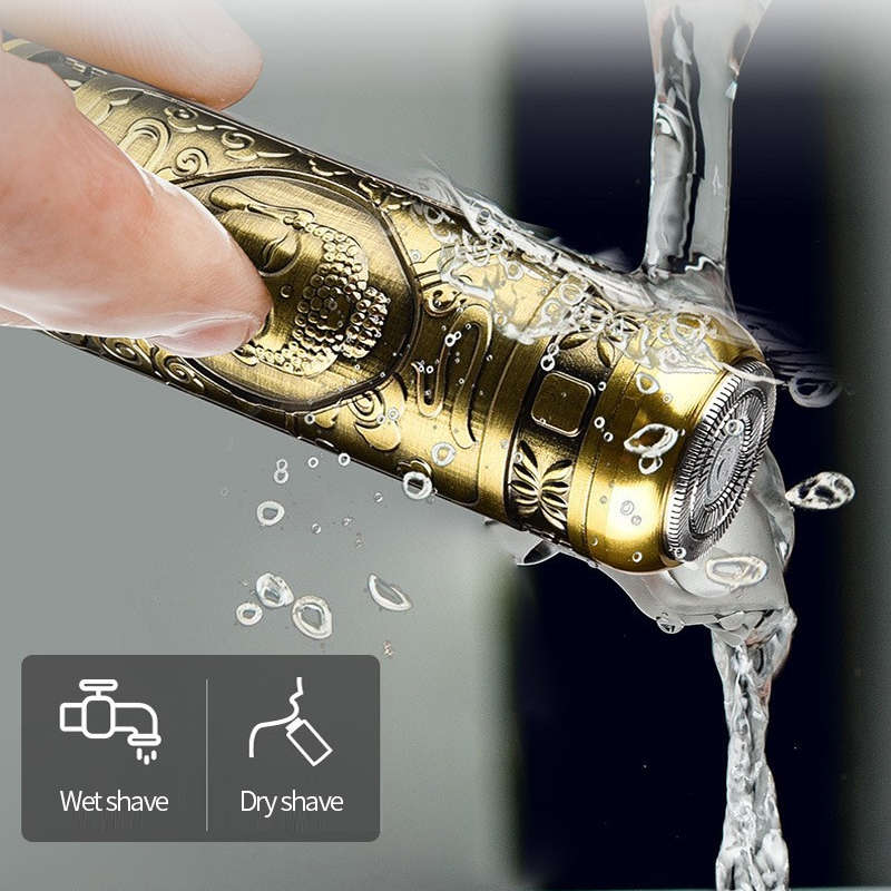 Professional Mini Portable Shaver Q-M95 - Travel Shaver - Rechargeable