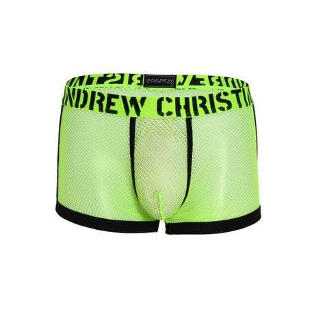 Andrew Christian - Vivid Mesh Boxer w/ Almost Naked