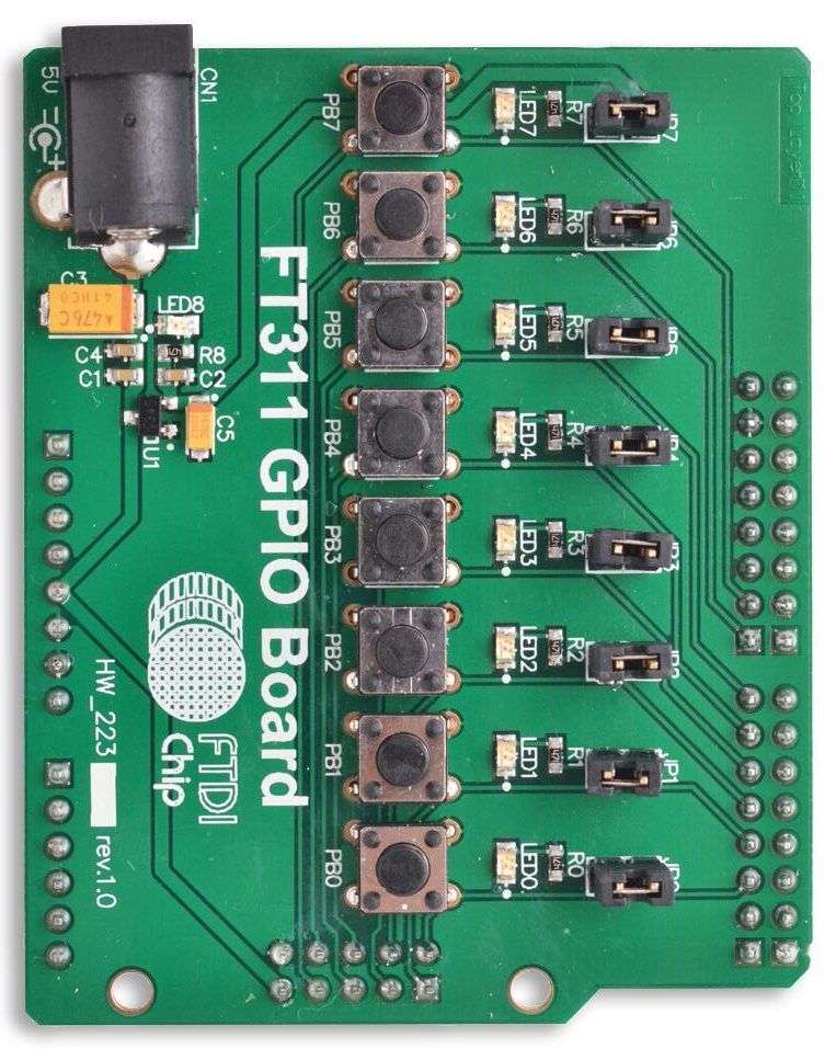 Ftdi Chip (UMFT311GP) Shield Board, FT311D Development Modules