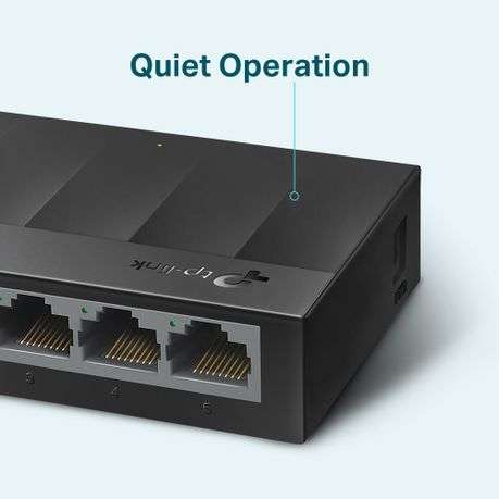 Tp-Link - LiteWave 5 Port Gigabit Desktop Switch - Plastic Case - Tp-Link - LiteWave 5 Port Gigab...