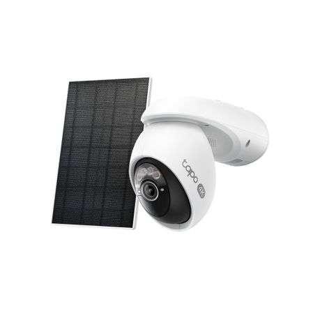 Tp-Link - Tapo C660 KIT 4K Solar-Powered Pan/Tilt Security Camera Kit - Tp-Link - Tapo C660 KIT 4...